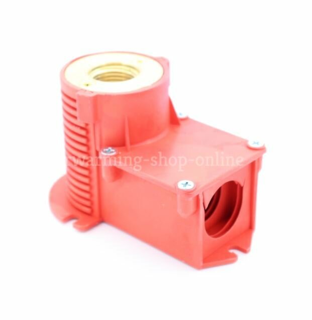 Begetube Voorbouwwanddoos 1/2"F x M24 ROOD Incl Montagebeugel - 622261052