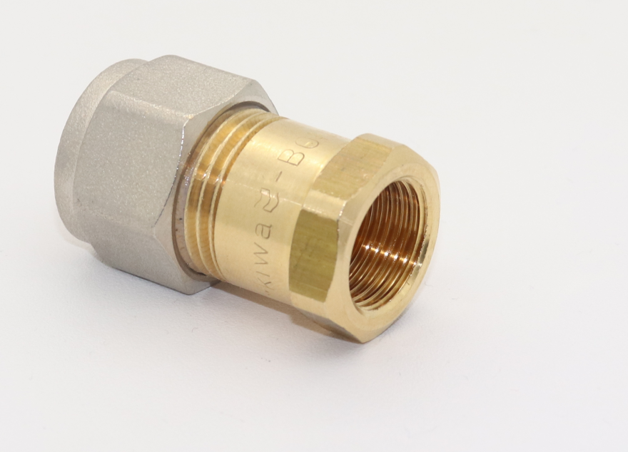 Comisa koppeling recht 3/8"V x 16/2 mm Klemkoppeling