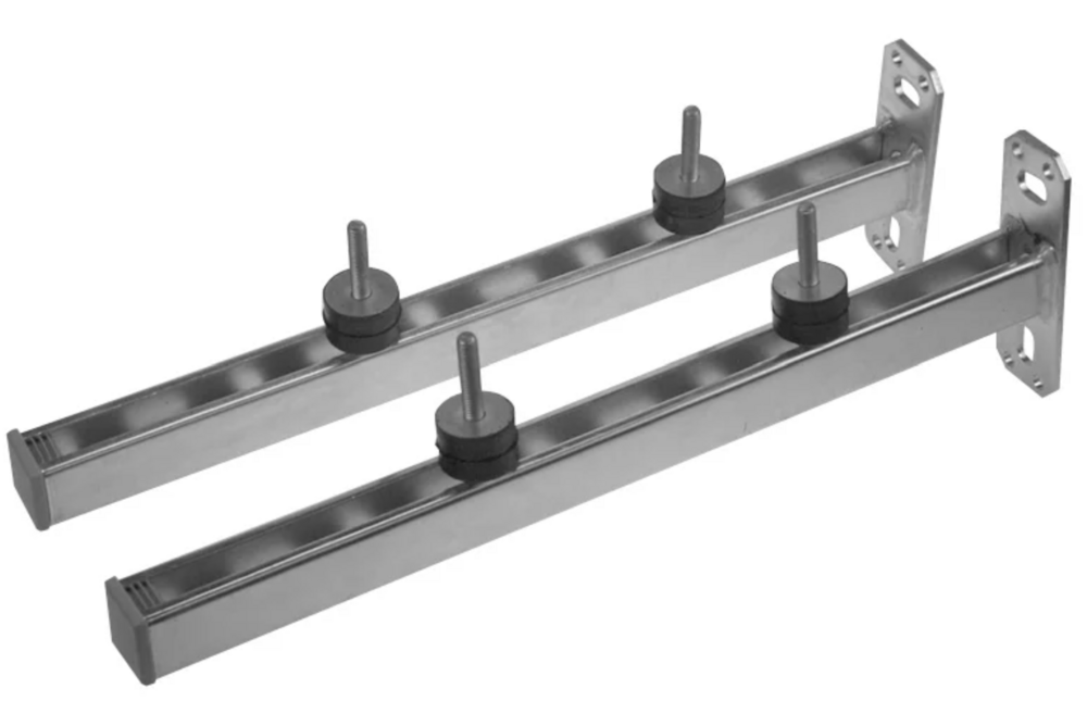 Railkonsole Met trillingsdempers voor regenpomp 30x28x400mm Rofix