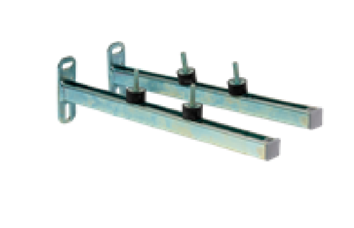Railkonsole Met trillingsdempers voor regenpomp 30x28x400mm Rofix
