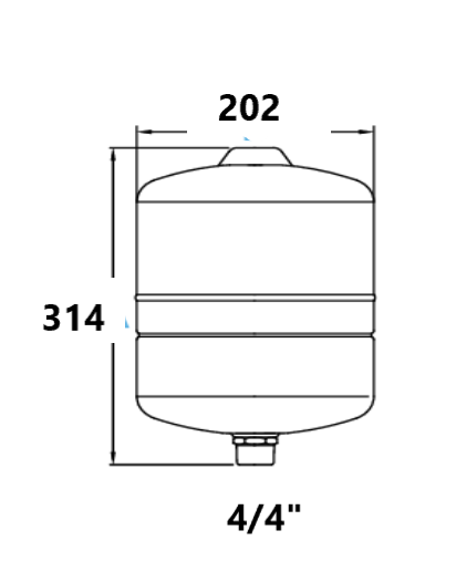 DAB Divertron X 900 comfort met aanzuigset 2 m , uitzetvat 8 l en manometer - 60209597H