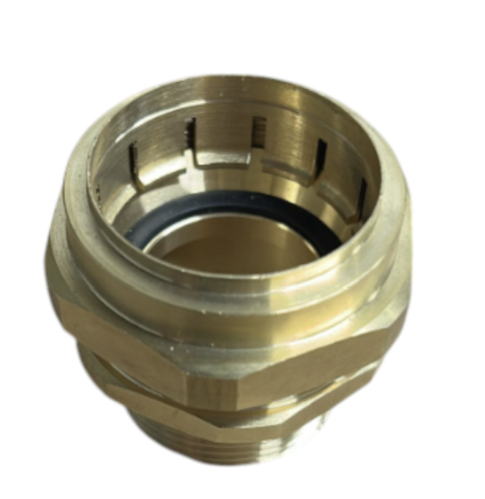 Push koppeling 5/4" BUITENDRAAD x DN32 voor Voorge&iuml;soleerde RVS flexibel  DN32 voor warmtepomp Monobloc  