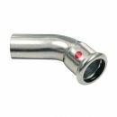 Staalverzinkte Persfitting BF  Bocht 45&deg; MV 28mm  300725