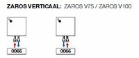 Vasco Zaros V100 H1800 B525 (2049 Watt) - WITTE STRUCTUURLAK S600