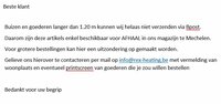 Staalverzinkte dunwandige buis 28mm - lengte 6 m