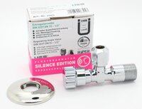 HSE Hoekstopkraan 1/2&quot; x 10 mm incl Rozet