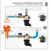 Begetube Dirtstop Magnetische vuilafscheider  3/4&quot; 520049  Onder Ketel 285800301