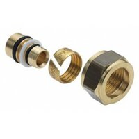 Overgangskoppeling koper 22 mm - Alpex 20/2