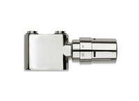 Vasco Design Ventielset Recht CHROOM Vloeraansluiting