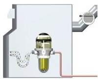 Wandbeugel voor Oventrop Tigerloop Toc-uno, Toc-Duo (3)