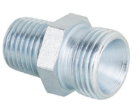 Konische nippel 3/8&quot; - 1/4&quot; voor stookolieflexibels (per stuk)