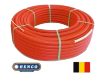 Henco RIXc Buis 26/3 mm met beschermingsmantel ROOD (Rol 50 m) 