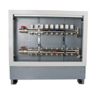 Inbouwkast voor collector met 5 tot 8 kringen