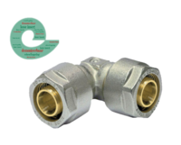 Comisa Knie 18/2 mm Alupex schroef / knel koppeling