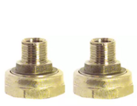 Messing Set Pompkoppelingen MF 5/4"- 1/2" buitendraad Voor Sanitaire Pompen