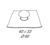 PVC Verluchtingskap Ncoll met Loodslab 90mm met muggengaas