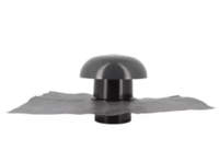 PVC Verluchtingskap Nicoll met Loodslab 100 mm met muggengaas