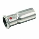 Staalverzinkte Persfitting BF verloopmof MV 35 - 28 mm  300328