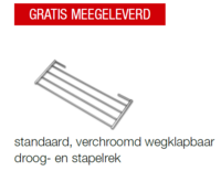 Vasco handdoekradiator Iris HDM-A H1954 B750 (1417 Watt) - RAL 9016   388075195LB1000