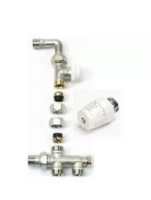 Begetube Onderverdeelstuk ZIJKANT 50% Vloer 1/2&quot;M x M24 EENPIJPS - 119010052
