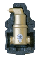 Isolatieschaal voor Spirovent Microbellen Afscheider 3/4&quot; (AA075) - 4/4&quot; (AA100) - 22 KNEL (AA022) - 5/4&quot; (AA125)