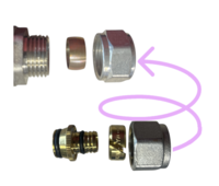 VSO Adaptor 16 Alpex voor knel 15