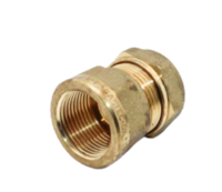 Water Knelkoppeling Recht 3/8&quot;F x 15 (mm)