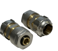 Overgangsmof Alpex 16/2 mm x Koper 18 mm Klemkoppeling