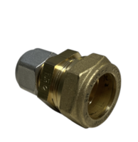 Water Knelkoppeling Recht overgangskoppeling 22 koper  x 16/2 Alupex