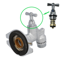 Binnenwerk kraankop voor SeppelFricke Sepp-Eis Vorstvrije Buitenkraan  0001559