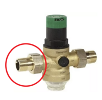 Aansluitkoppeling Honeywell drukregelaar D06  DN20  3/4" buitendraad