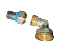 FIV demonteerbare Haakse Perskoppeling Alupex 3/4&quot; Vr. x 20/2