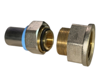 FIV demonteerbare Rechte Perskoppeling Alupex 3/4&quot; Vr . x 20/2