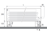 Jaga Mini Hybrid vrijstaand 028 x 241 x 16  (10512 W bij 75/65/20&deg;C)