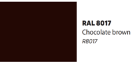 Radson opbouw standconsole voor FLEX 8 paneelradiatoren  Type 22/33 - 1 stuk RAL 8017 CHOCOLAT BROWN