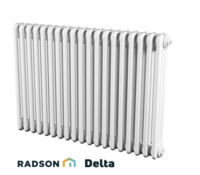 Radson Delta H  Horizontale Radiator H 750 - L 900 - 4 kolommen (1822 W)