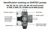 Suntec Oliepomp ALV 35 C 9628  (1/4")