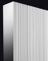 Vasco Bryce V75 Verticale Aluminium Radiator H1800 B600 (2028 Watt) - M300  BLACK JANUARI  structuurlak 