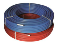 Henco Buis 20/2  RIXc (25 m)  met RODE ISOLATIE mantel 6 mm  25ISO4R20RO