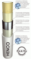 Henco Buis 16/2  RIXc (25 m)  met BLAUWE ISOLATIE mantel 6 mm  25ISO4R16BL