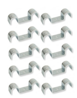 Buisklem dubbel 24 mm voor Alpex 16 met mantel/isolatie  (per 10 stuks) Staal