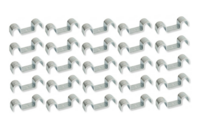 Buisklem dubbel 15/16 mm voor Alpex 16 zonder mantel (25 stuks) Staal