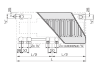 Stelrad Planar Style ECO links paneelradiator H500xT11xB1200 - 929 Watt   KLEUR  A9010  ZUIVER WIT