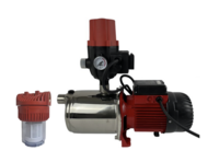 LEADER KIN INOXPLUS 240  Zelfaanzuigende Centrifugaalpomp 1000 W - PZL5105M INCL DRUKSCHAKELAAR EN VOORFILTER DHL5205M