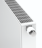 Stelrad  PLANAR 8  MET VLAKKE VOORPLAAT Type 33 H 900 L 1100  (3548 Watt) - A9005 ZWART