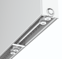 Stelrad  PLANAR 8  MET VLAKKE VOORPLAAT Type 33 H 900 L 1100  (3548 Watt) - A9005 ZWART