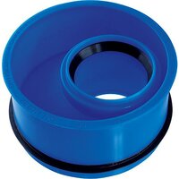 Airfit Verloopstuk Met Rubber MF 108-50 mm (Excentrisch) Voor Dikwandige Buis Blauw