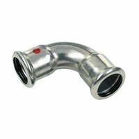 Staalverzinkte Persfitting BF  Bocht 90&deg; VV 22mm  300420
