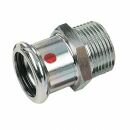 Staalverzinkte Persfitting Puntstuk BF 1&quot; M x 28  300960