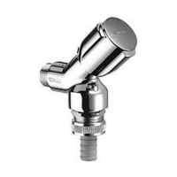 Schell Wasmachinekraan Met Keerklep Kort Model / Belgaqua gekeurd  033920699